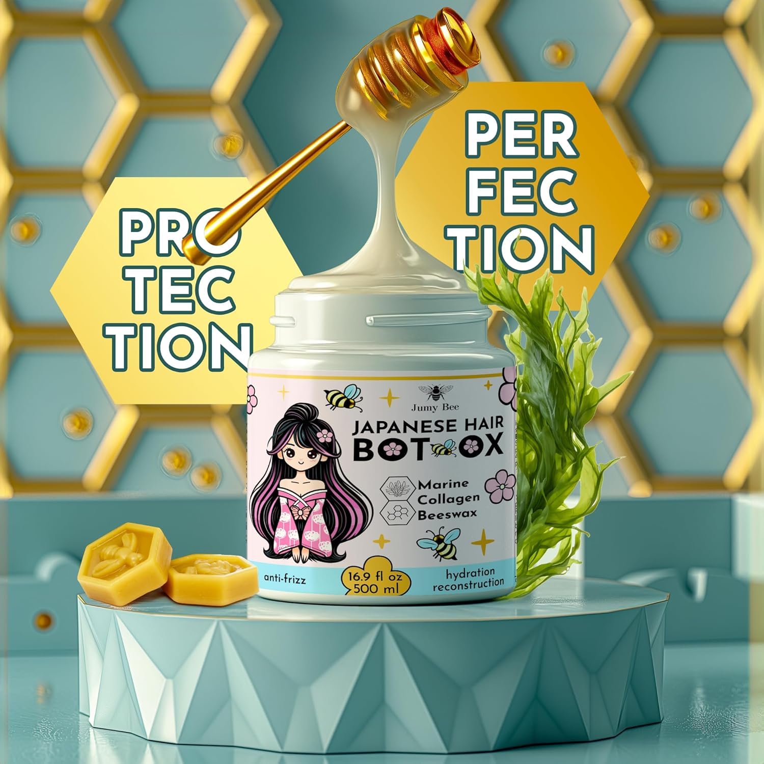 Amazon.com: Jumybee Japanese Hair BTX Mask for Damaged Hair Bondox